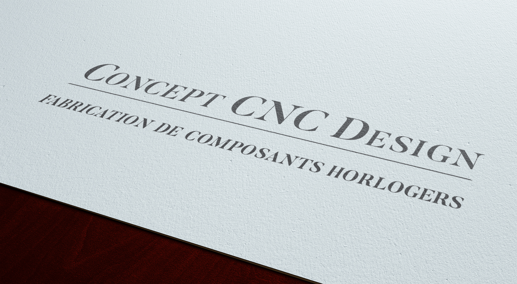 Création de logo pour Concept CNC Design - graphisme